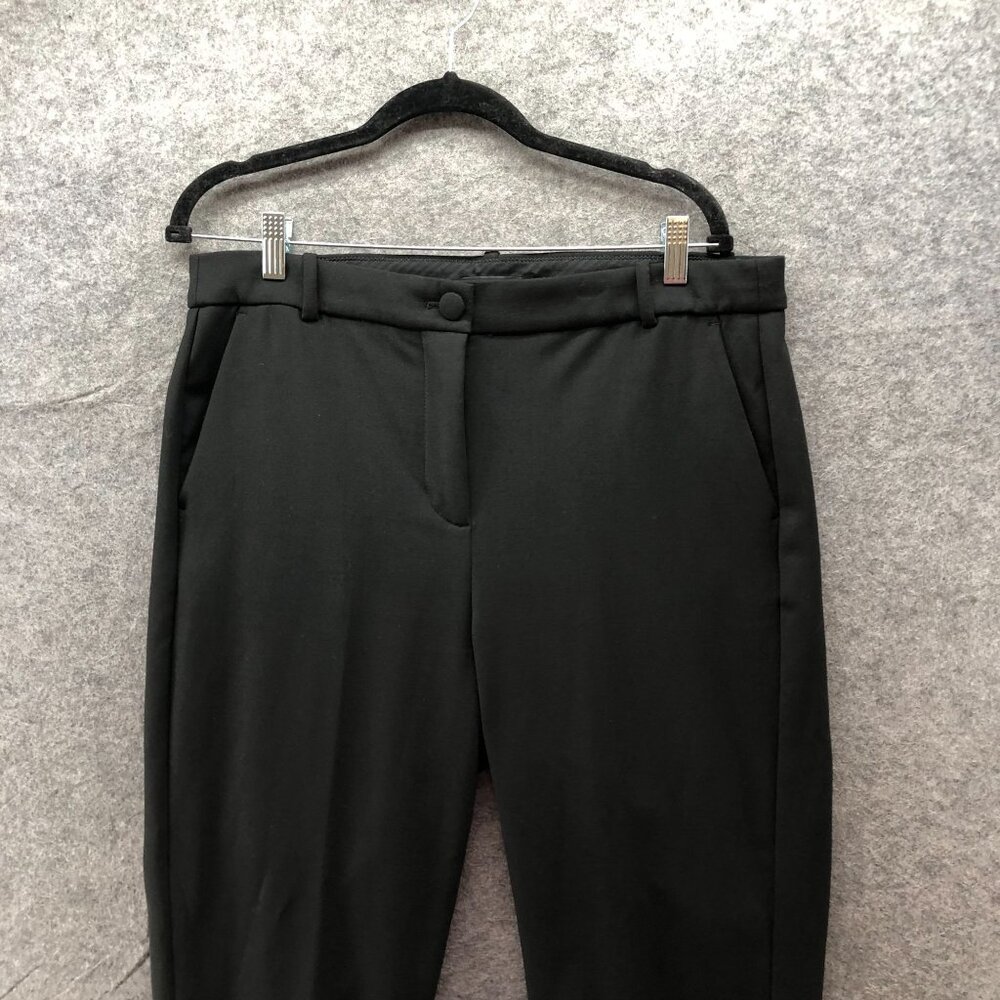 J. Crew High Rise Cameron Pant Womens 14T Black Four Season Stretch Slim Leg - Picture 3 of 10